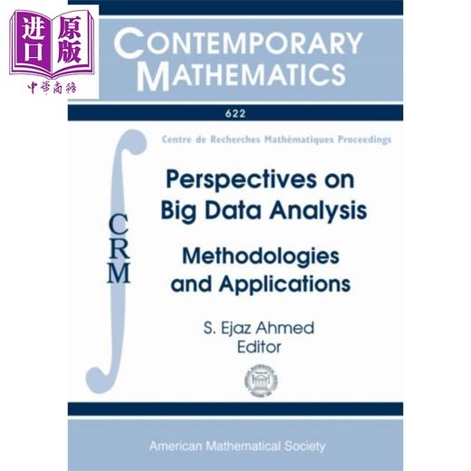 【中商原版】Perspectives on Big Data Analysis 英文原版 大数据解析展望 方法与应用 S Ejaz Ahmed 商品图0