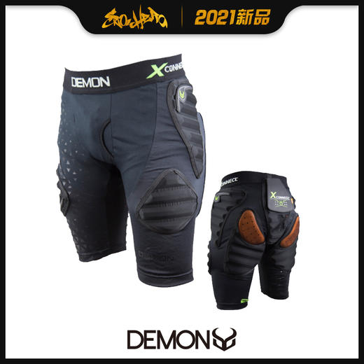 2021 DEMON Flex-Force X 男士短护臀 M 商品图0