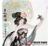 柴发林《贵妃醉酒》68*138cm 人物竖幅作品 玄关/书房挂画 商品缩略图4