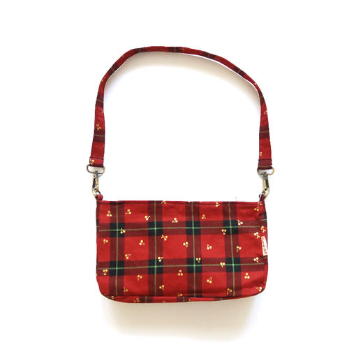 HUJI祤集Butter单肩包插画格纹樱桃 商品图2