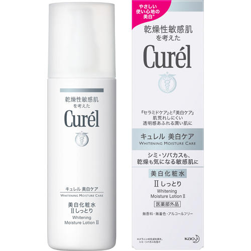 日本花王Curel珂润润浸美白柔和化粧水II(标准型) 140ml（240293） 商品图0