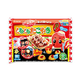 日本 嘉娜宝kracie章鱼小丸子烧墨鱼丸DIY手工糖果 16g （354634）