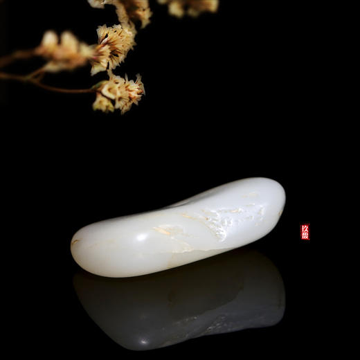 和田玉（白玉）独籽原石 34.29g（价格面议） 商品图2