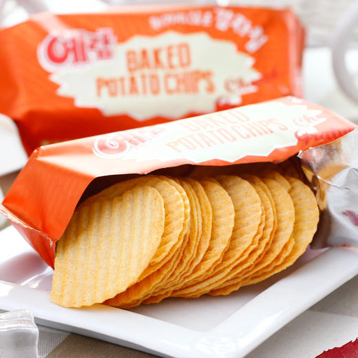 韩国进口好丽友土豆脆片原味/芝士味64g，保质期8个月 商品图2