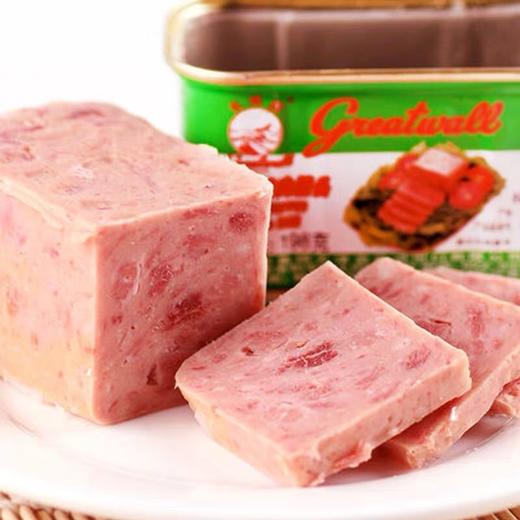 198g长城牌火腿猪肉罐头 商品图3