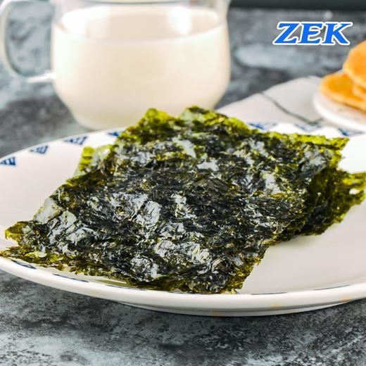 韩国进口 ZEK橄榄油烤海苔12g(内含3包)，保质期12个月 商品图1
