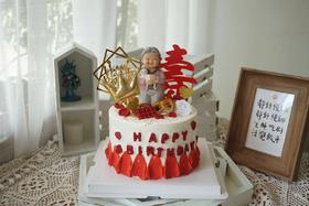 抱猫老奶奶happy birthday款