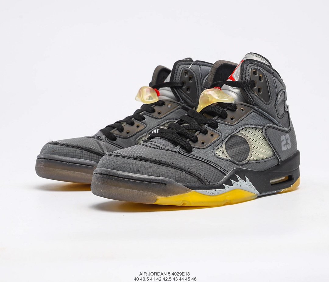 耐克乔丹offwhitexairjordan5aj5休闲时尚百搭舒适个性潮流篮球鞋