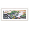 高云鹏《旭日东升长城雄姿》68*178cm 山水横幅作品 办公室/客厅挂画长城作品 商品缩略图0
