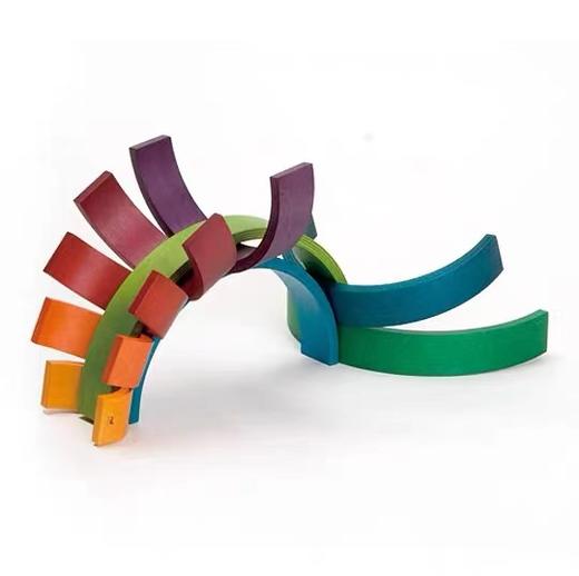 【LensforKids推荐】彩虹益智积木 | Naef Rainbow 儿童成人色彩平衡感玩具 | 瑞士设计，德国制造 商品图4