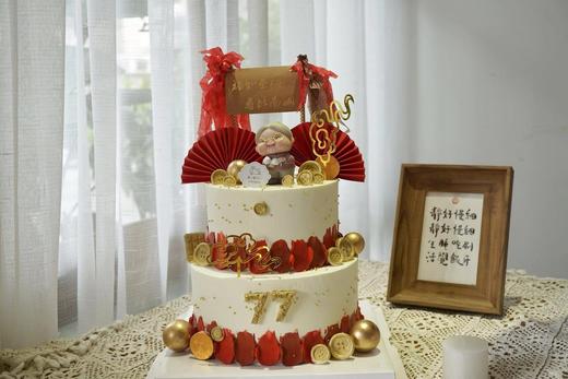 抱猫老奶奶祥云款 商品图0