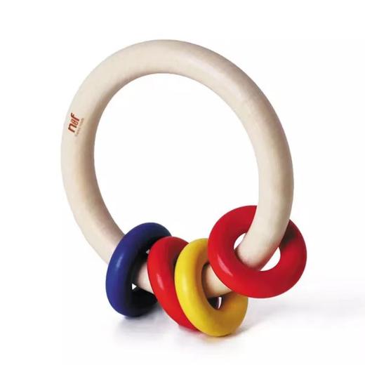 悦铃环 0-3-6个月 | Naef 婴儿玩具 摇铃新生儿礼品宝宝木质牙胶 | 瑞士设计，德国制造 商品图1