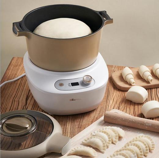 【家用电器】小熊*和面机HMJ-A50E2 揉面机智能定时5升容量不锈钢HMJ-A50E2 商品图2