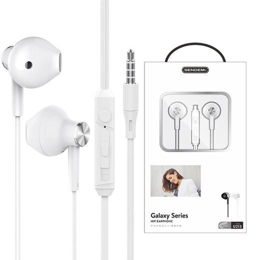 入耳式3.5mm耳机适用iPhone安卓手机立体声音乐通话耳机塞 商品图1