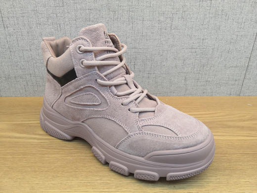 豪行正品2019新款秋季真皮休闲高帮女单鞋29379679户外短靴运动鞋 商品图1