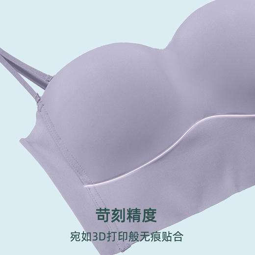 【有颜有型 舒适无痕】婴儿肌无钢圈内衣 无痕美背 侧收上托 收副乳 商品图3
