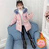 YXFS-WT823加厚大毛领儿童冬装棉衣童装女童棉服中大童外套 商品缩略图1