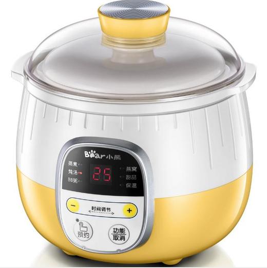 【家用电器】小熊*电炖盅微电脑定时预约迷你BB粥煲煮粥锅 DDZ-B08C1 商品图1
