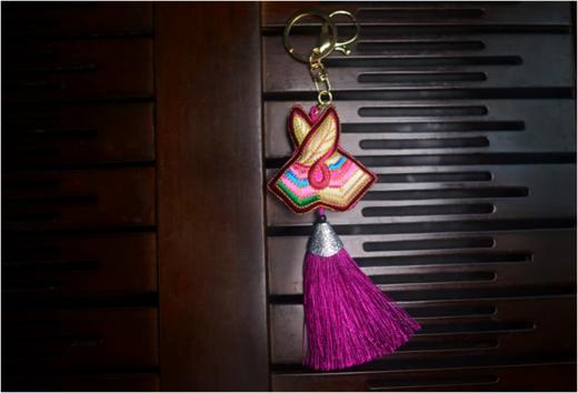 【手5】虎头、青花瓷、比心、仕女、葫芦、四叶草、水仙花、梅兰竹菊（闵行非遗项目香囊制作技艺） 商品图1