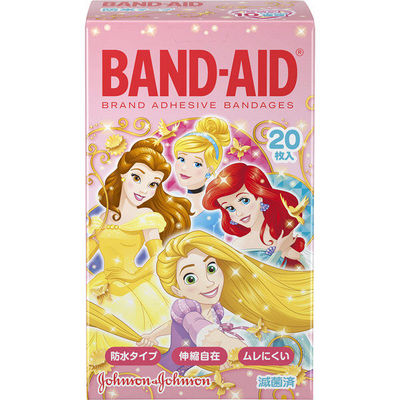 band-aid/邦迪 儿童抗菌止血防水迪斯尼创可贴 20枚