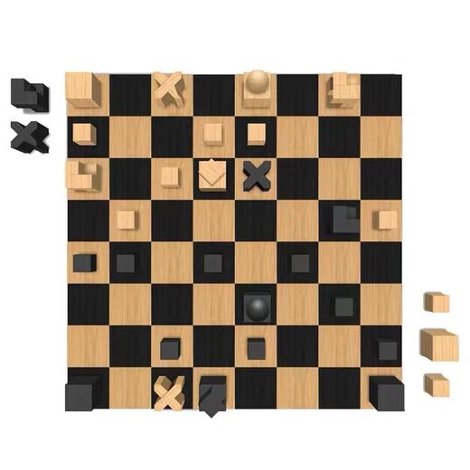 包豪斯国际象棋 | Naef 1923年设计经典正版复刻收藏 | 瑞士设计，德国制造 商品图4
