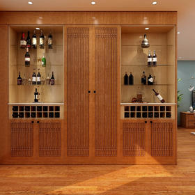 盛唐直棂格餐边柜