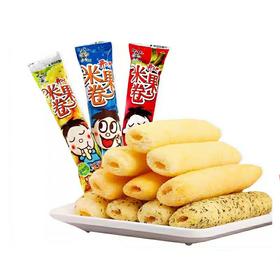 旺旺开心米果卷/巧克力威化饼  500g/份
