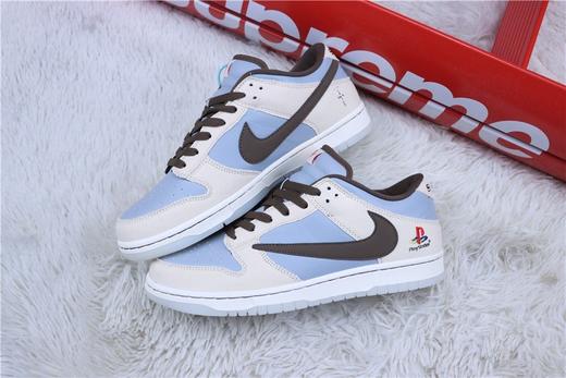 耐克/NIKE 耐克SB低帮板鞋 索尼联名 灰白 倒钩 采用脚感柔软舒适ZoomAir气垫，有效吸收滑板等极限运动在落地时带来的冲击力，为街头运动者们提供更好的保护。 商品图1
