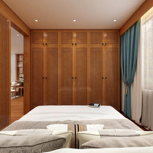 盛唐直棂格衣柜 商品图0