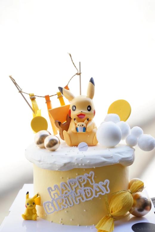 皮卡丘 奶油蛋糕 商品图0