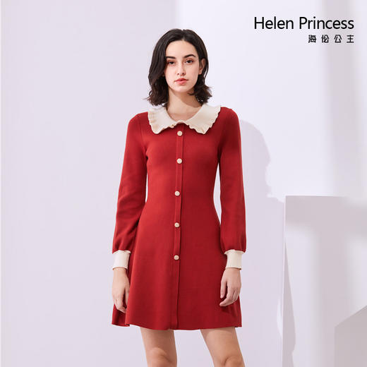 针织连衣裙 - helen princess海伦公主