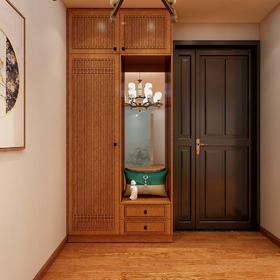 盛唐直棂格鞋柜