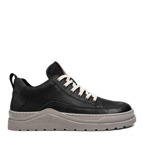 【20秋冬】Sze/Sze 牛皮 男士时尚休闲小丑鞋马丁靴 工装短靴 X10M3297 商品图0