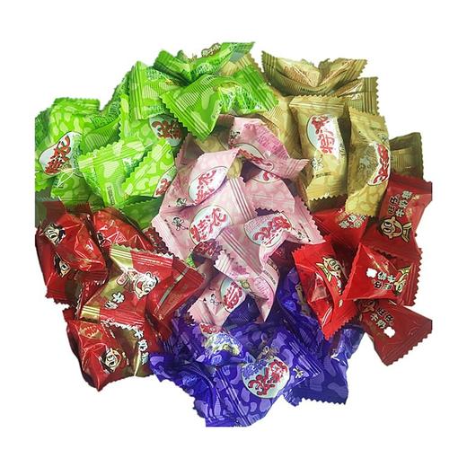 旺旺开心牛奶糖系列   500g/份 商品图0