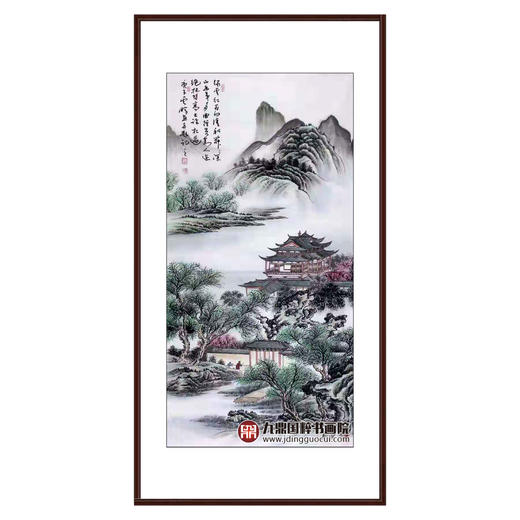 高云鹏《山水作品》68*138cm 山水竖幅作品 玄关/办公室挂画 商品图0