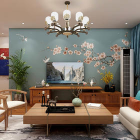 盛唐直棂格电视柜