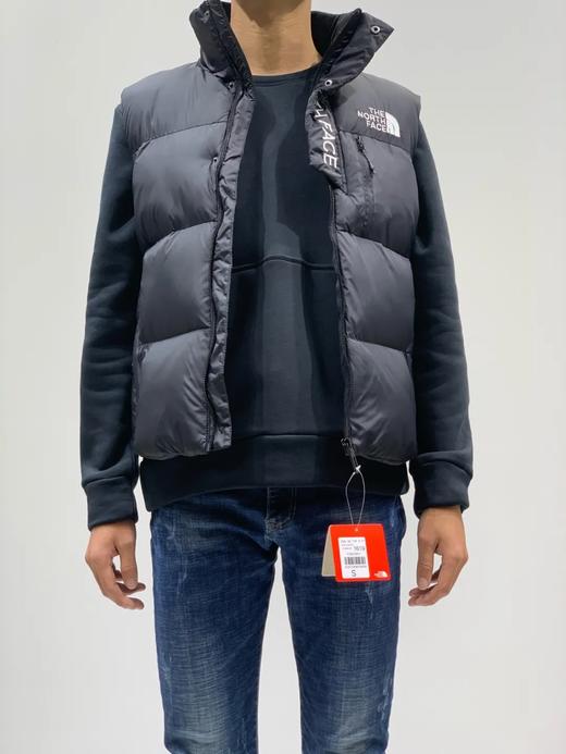 TNF北面情侣款刺绣LOGO棉衣背心马甲 商品图3