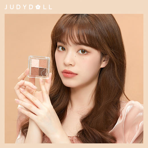 橘朵云柔朵朵四色眼影盘 商品图1