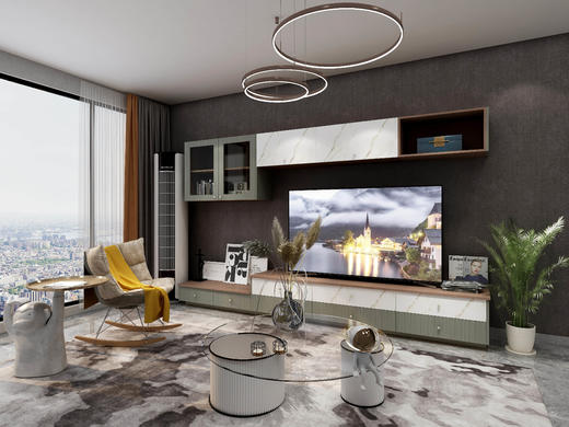 现代·混搭电视柜 商品图0