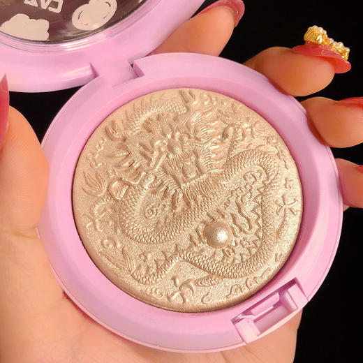 CVZ生肖雕单色高光粉饼立体修容修颜提亮粉高光眼部身体高光夜光 商品图0