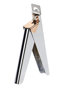 银色印花一字剪U型剪指甲钳