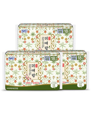 韩国贵爱娘（朗）日用卫生巾29cm（18片） 商品图0