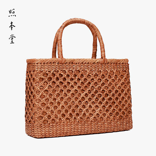 葡萄藤六角镂空手编包 商品图1