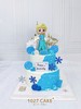 1027CAKE  | 双层蛋糕 冰雪奇缘主题 爱莎 城堡 商品缩略图0