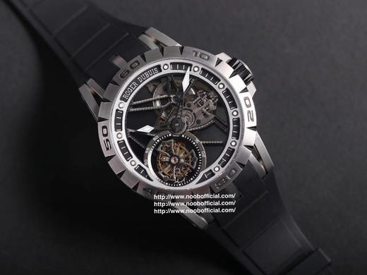 JB罗jie杜彼Excalibur Spidr（王z系列）RDDBEX0479。真陀飞轮手动上链机芯， 同步原装45mm*13mm的钛合金表壳 商品图13