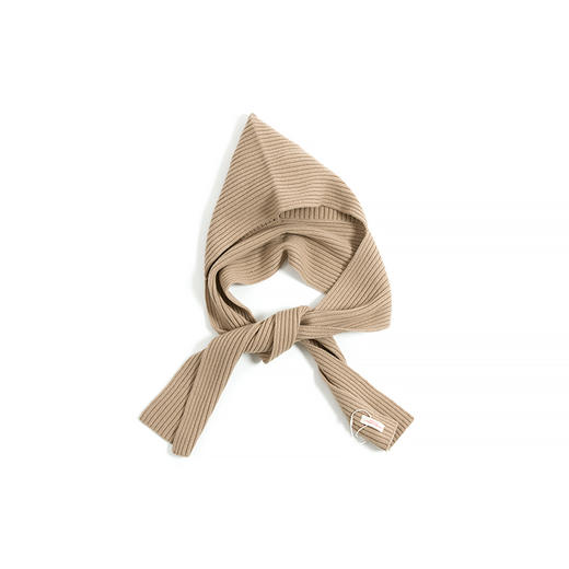 VinR/01190214/羊仔毛连帽围巾 商品图0