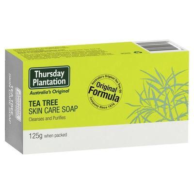 【海外直邮】星期四农庄茶树 有机茶树洁面洗背香皂 125g 商品图0