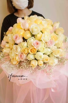 「小花花」99朵玫瑰