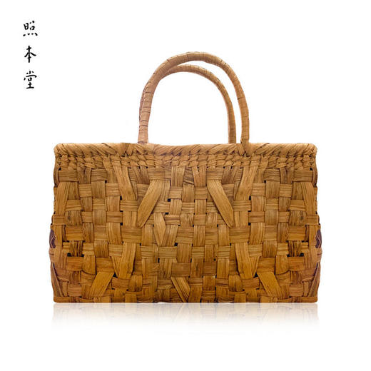 中式传统葡萄藤手编包 商品图0