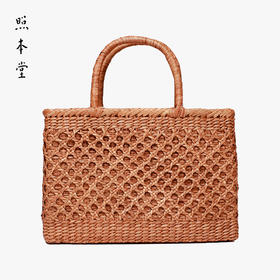 葡萄藤六角镂空手编包